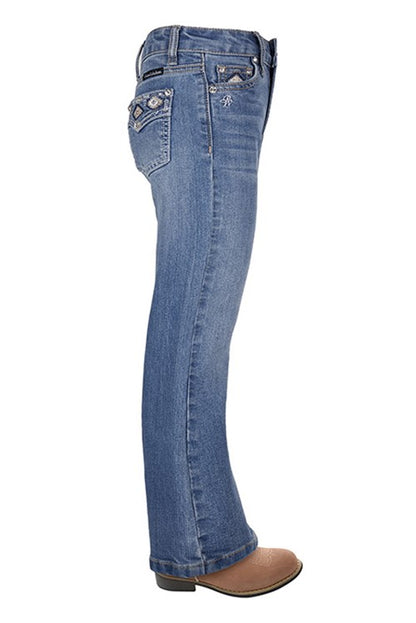 Pure Western - Girls Gia Boot Cut Jean