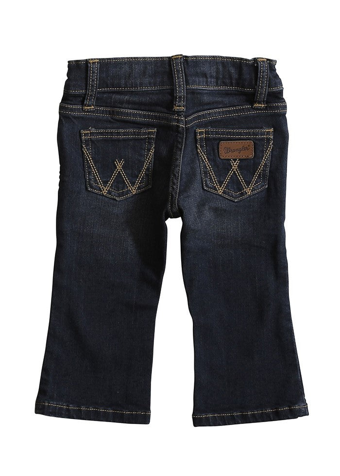 Wrangler - All round Baby/Toddler western Jeans Dark Blue