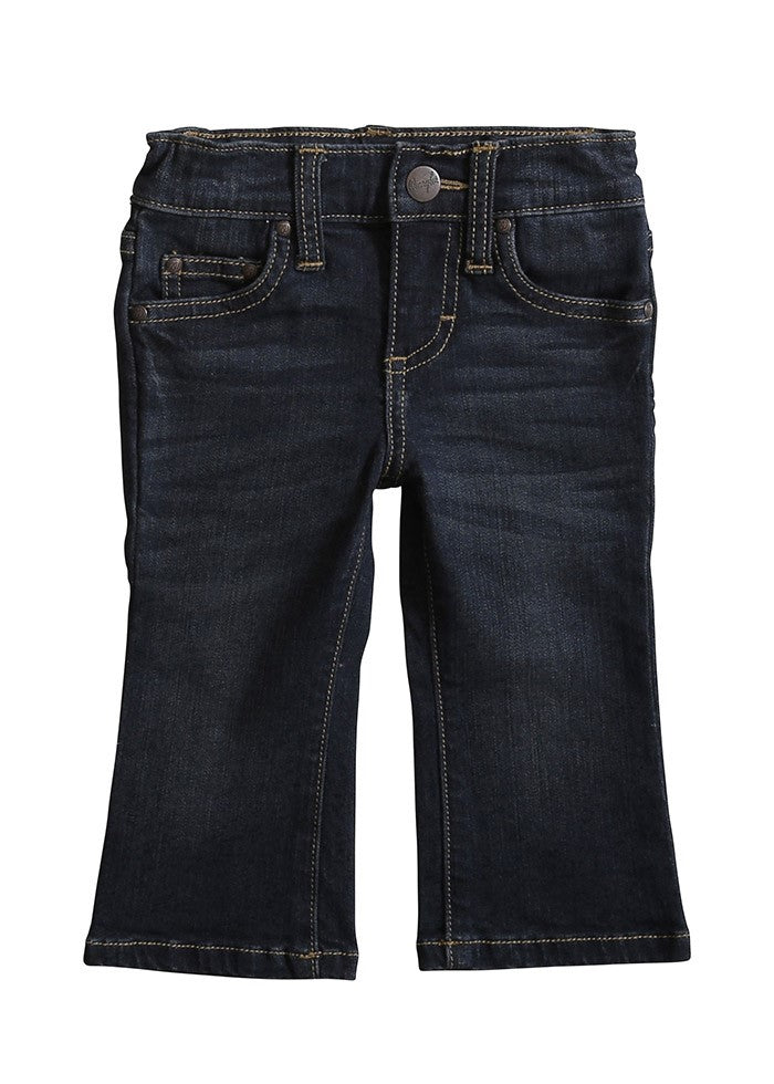 Wrangler - All round Baby/Toddler western Jeans Dark Blue