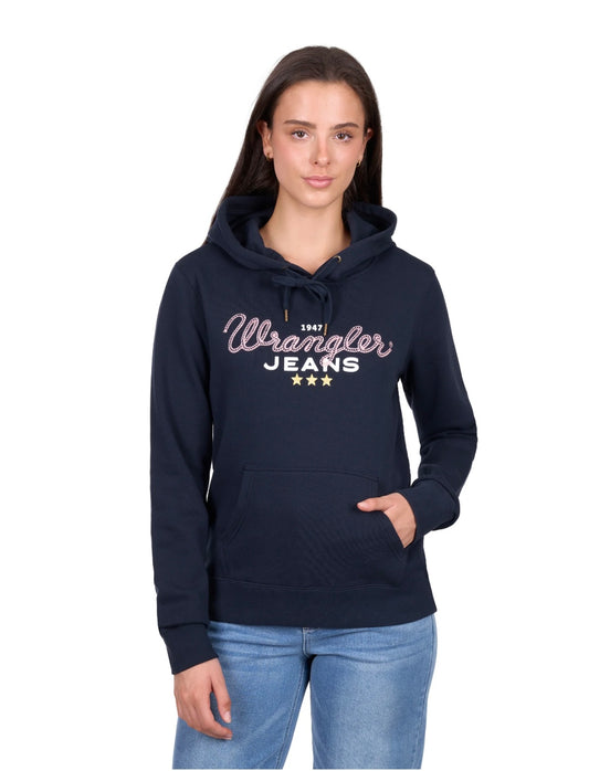 Wrangler - WMNS Piper Hoodie - Navy