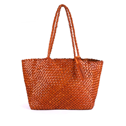 Rugged Hide - Verona Large Woven bag