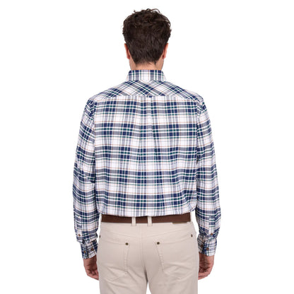 Thomas Cook - MENS Justin 2PKT Ls Shirt - Navy/Green