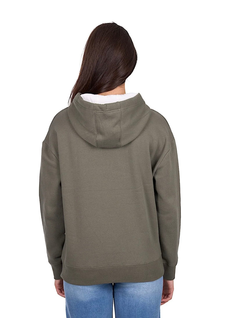 Wrangler - WMNS Hailey Hoodie - Olive