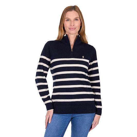 Thomas Cook - WMNS Jeanette 1/4 Zip Jumper - Navy