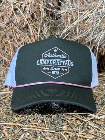 Campdraft Aus-Heritage Trucker Cap Olive