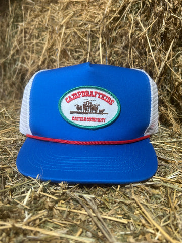 Campdraft Aus-Kids Logo Cap