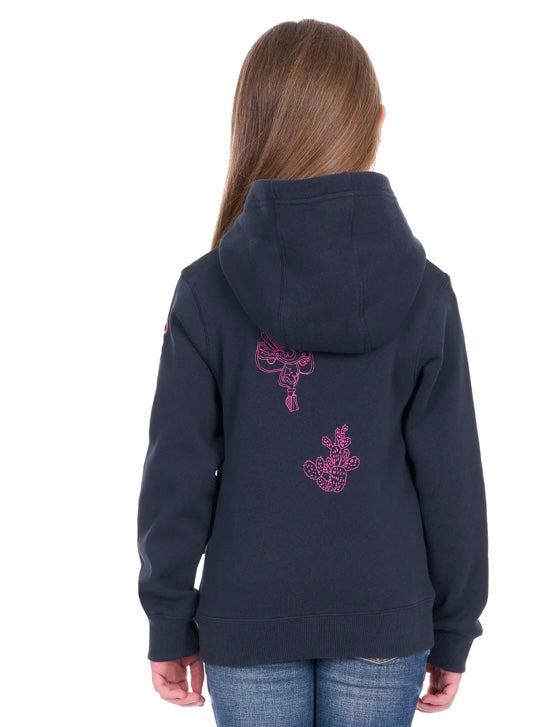 Wrangler - Girls Mallory Hoodie - Navy