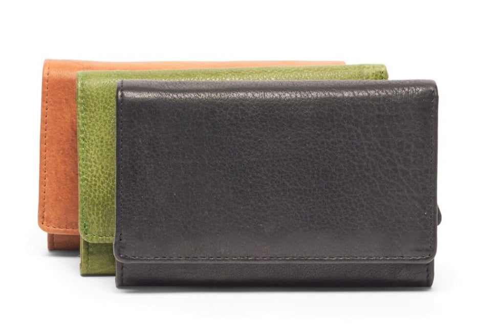 Rugged Hide - Delta Wallet Tan