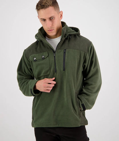 Swanndri - High rock fleece pullover - Olive