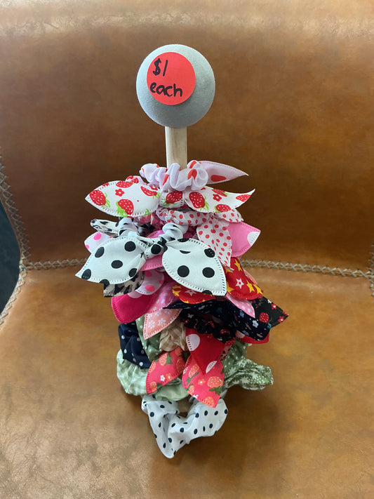 Kids Hair Bows/Scrunchies