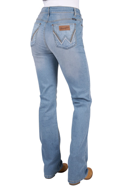WRANGLER - WOMEN’S DILLEN HIGH RISE JEAN - BAILEY - 34” LEG