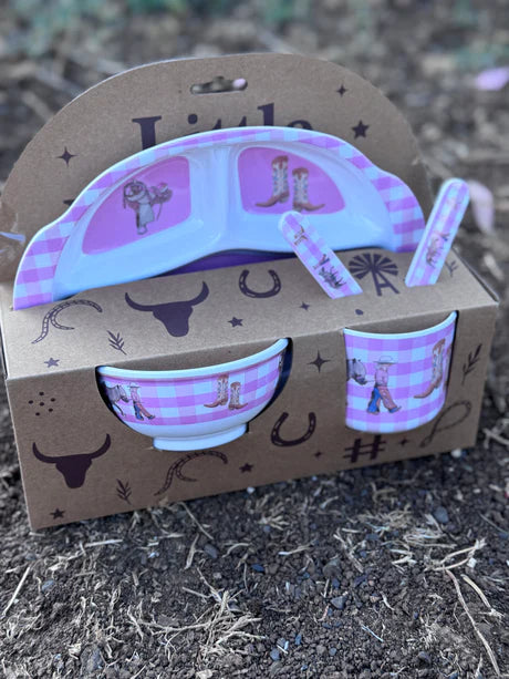 LITTLE WINDMILL -  5 Piece Melamine Dinner Set