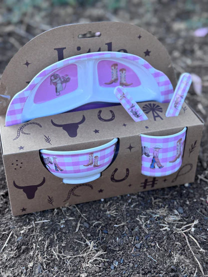 LITTLE WINDMILL -  5 Piece Melamine Dinner Set