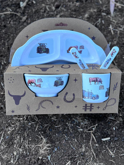 LITTLE WINDMILL -  5 Piece Melamine Dinner Set