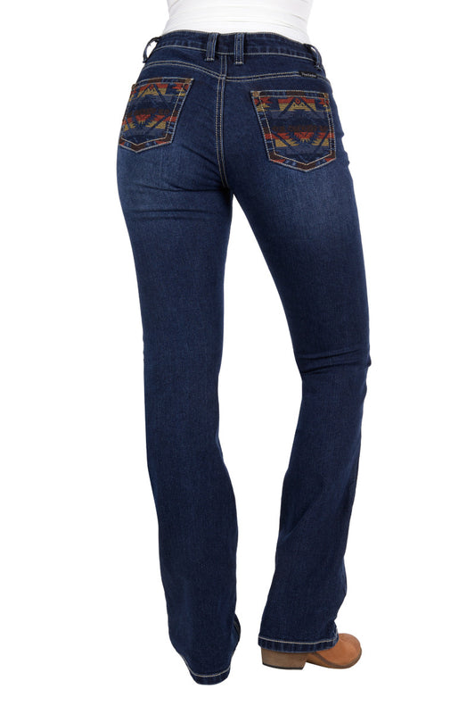 PURE WESTERN - Women's Ola Relaxed Rider Jean