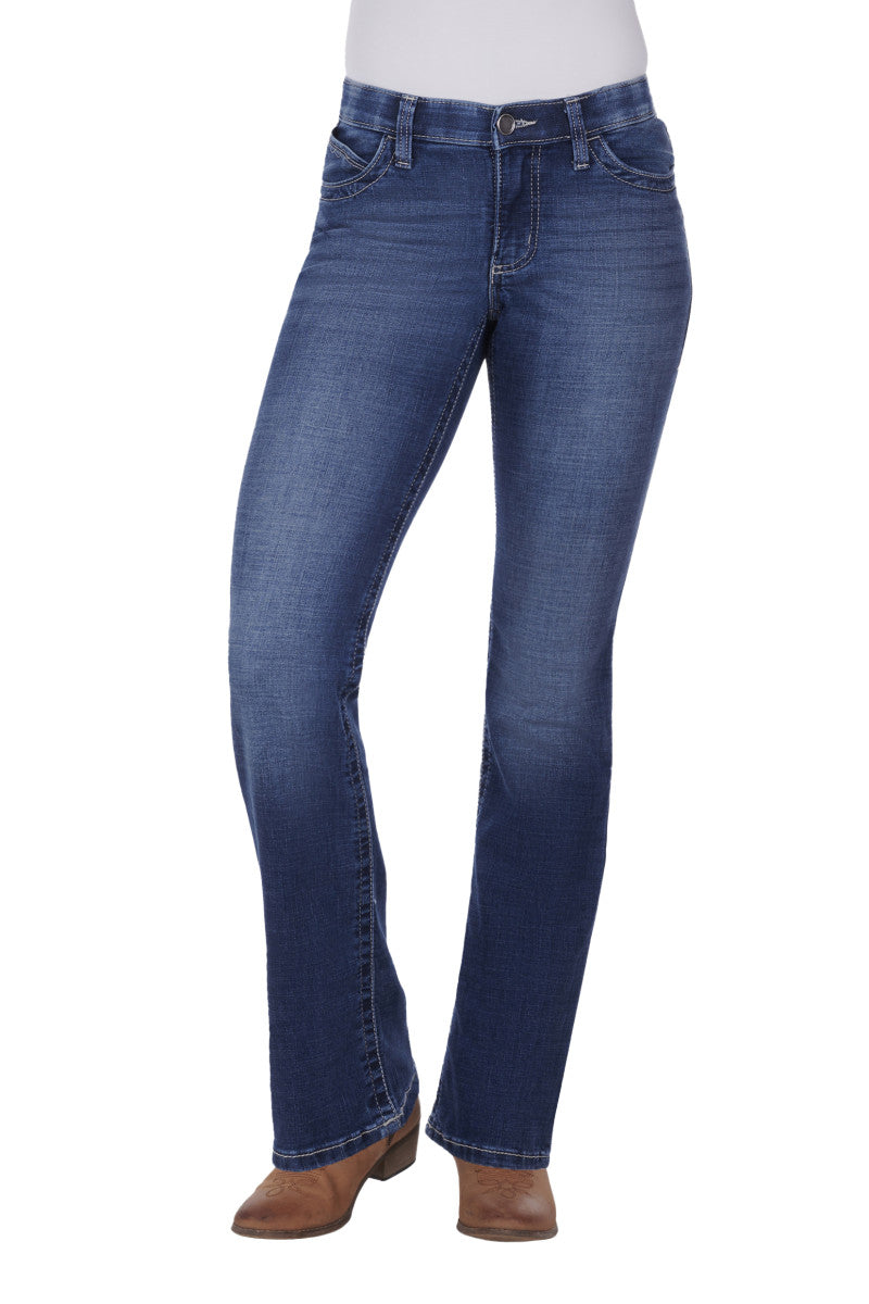 WRANGLER - ULTIMATE RIDING JEAN - WILLOW - 36 INCH LEG